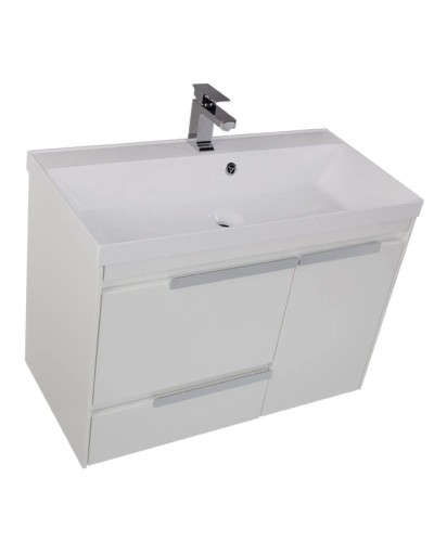 Тумба белый 89 см Aquanet Тиволи 00180056