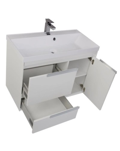 Тумба белый 89 см Aquanet Тиволи 00180056