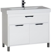 Тумба белый 96 см Aquanet Гретта 00179199