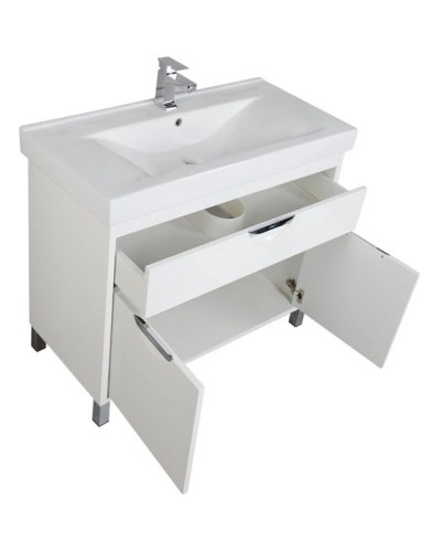 Тумба белый 96 см Aquanet Гретта 00179199