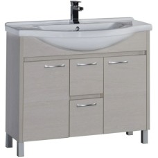 Тумба белый дуб 96,5 см Aquanet Донна 00169182