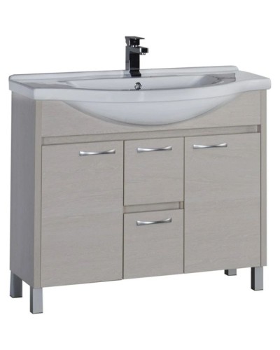 Тумба белый дуб 96,5 см Aquanet Донна 00169182