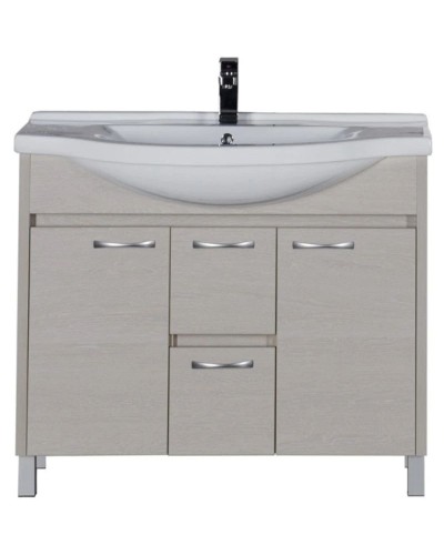 Тумба белый дуб 96,5 см Aquanet Донна 00169182