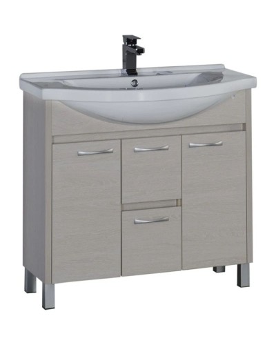 Тумба белый дуб 86,5 см Aquanet Донна 00169181