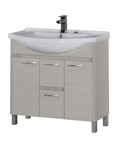 Тумба белый дуб 86,5 см Aquanet Донна 00169181