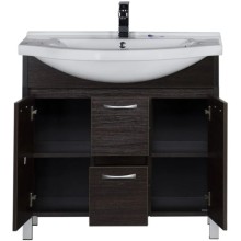 Тумба венге 86,5 см Aquanet Донна 00169180