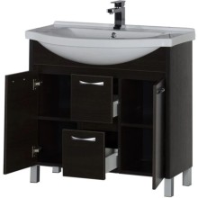 Тумба венге 86,5 см Aquanet Донна 00169180