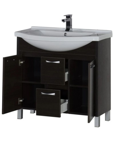 Тумба венге 86,5 см Aquanet Донна 00169180