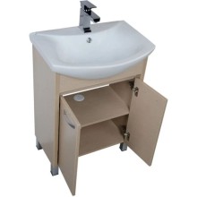 Тумба светлый дуб 59,4 см Aquanet Донна 00168929