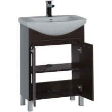 Тумба венге 59,4 см Aquanet Донна 00168941