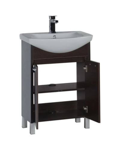 Тумба венге 59,4 см Aquanet Донна 00168941