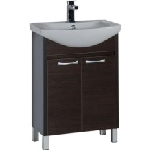 Тумба венге 59,4 см Aquanet Донна 00168941