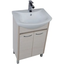 Тумба белый дуб 59,4 см Aquanet Донна 00169041