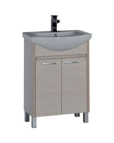 Тумба белый дуб 59,4 см Aquanet Донна 00169041