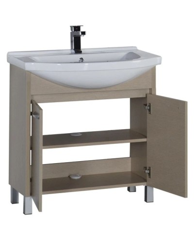 Тумба светлый дуб 76 см Aquanet Донна 00168931