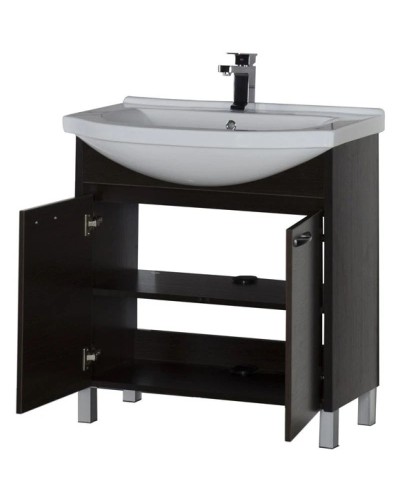 Тумба венге 76 см Aquanet Донна 00168942