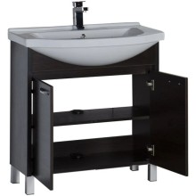 Тумба венге 76 см Aquanet Донна 00168942