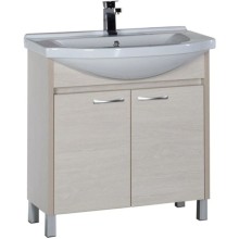 Тумба белый дуб 76 см Aquanet Донна 00169042