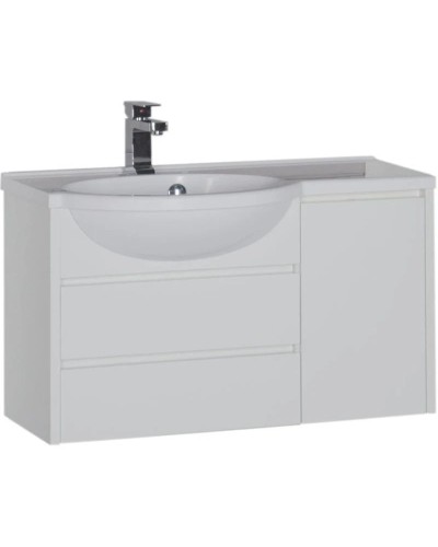 Тумба белый 89,1 см Aquanet Лайн 00164936