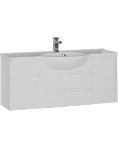 Тумба белый 119 см Aquanet Лайн 00164938