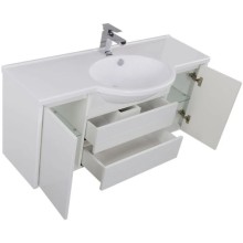 Тумба белый 119 см Aquanet Лайн 00164938