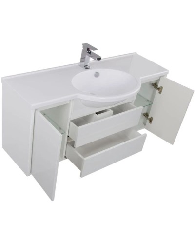 Тумба белый 119 см Aquanet Лайн 00164938