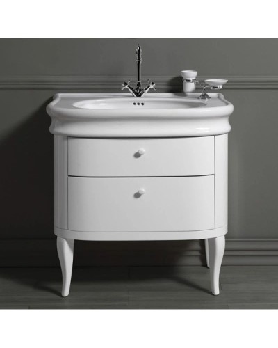 Тумба белый глянец 79,5 см Simas Lante LAM90 bi