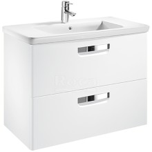 Тумба под раковину Roca The Gap 70 ZRU9302878 подвесная Белая глянцевая