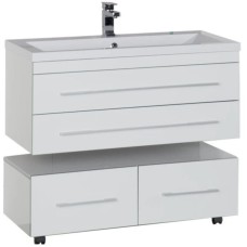 Тумба белый 99,2 см Aquanet Верона 00175382