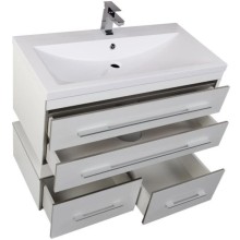 Тумба белый 99,2 см Aquanet Верона 00175382