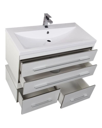 Тумба белый 99,2 см Aquanet Верона 00175382