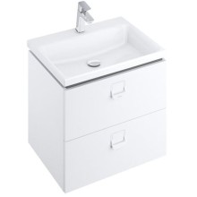 Тумба под раковину Ravak SD Comfort 60 X000001377 подвесная Белая глянцевая