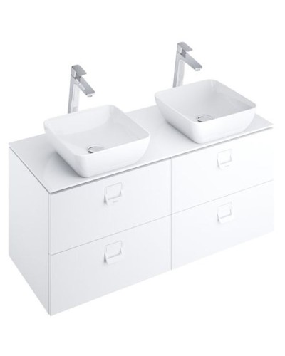 Тумба под раковину Ravak SD Comfort 60 X000001377 подвесная Белая глянцевая