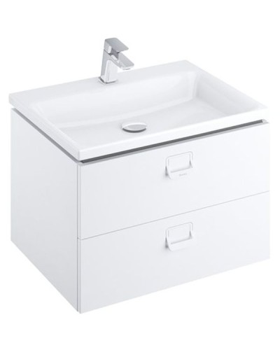 Тумба под раковину Ravak SD Comfort 80 X000001378 подвесная Белая глянцевая