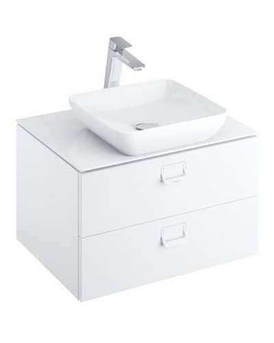 Тумба под раковину Ravak SD Comfort 80 X000001378 подвесная Белая глянцевая