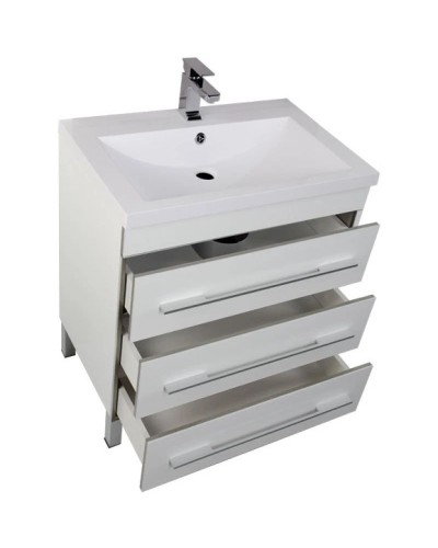 Тумба белый 74 см Aquanet Верона 00178254