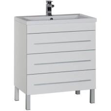 Тумба белый 74 см Aquanet Верона 00178254