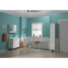 Тумба белый 74 см Aquanet Верона 00182706