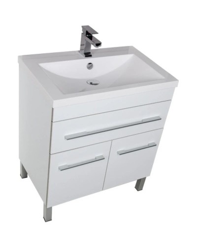 Тумба белый 74 см Aquanet Верона 00182706