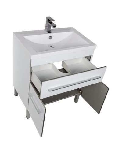 Тумба белый 74 см Aquanet Верона 00182706