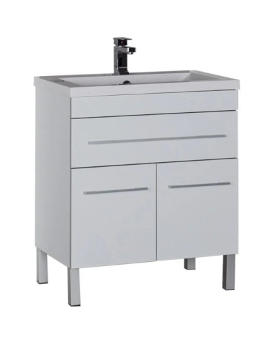 Тумба белый 74 см Aquanet Верона 00182706