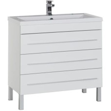 Тумба белый 89,2 см Aquanet Верона 00178470