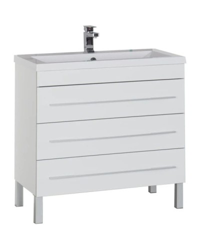 Тумба белый 89,2 см Aquanet Верона 00178470