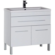 Тумба белый 89,2 см Aquanet Верона 00182708