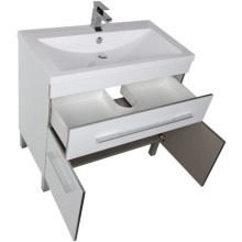 Тумба белый 89,2 см Aquanet Верона 00182708