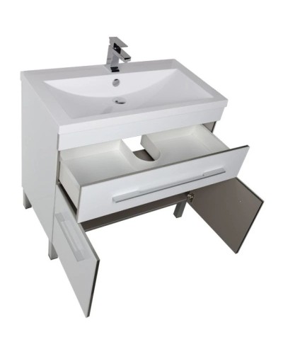 Тумба белый 89,2 см Aquanet Верона 00182708