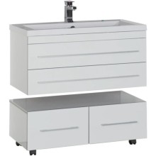 Тумба белый 89 см Aquanet Верона 00172335