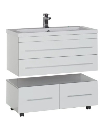 Тумба белый 89 см Aquanet Верона 00172335