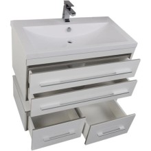 Тумба белый 89 см Aquanet Верона 00172335