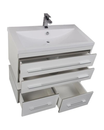 Тумба белый 89 см Aquanet Верона 00172335